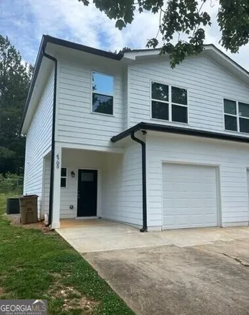 a house with a outdoor space