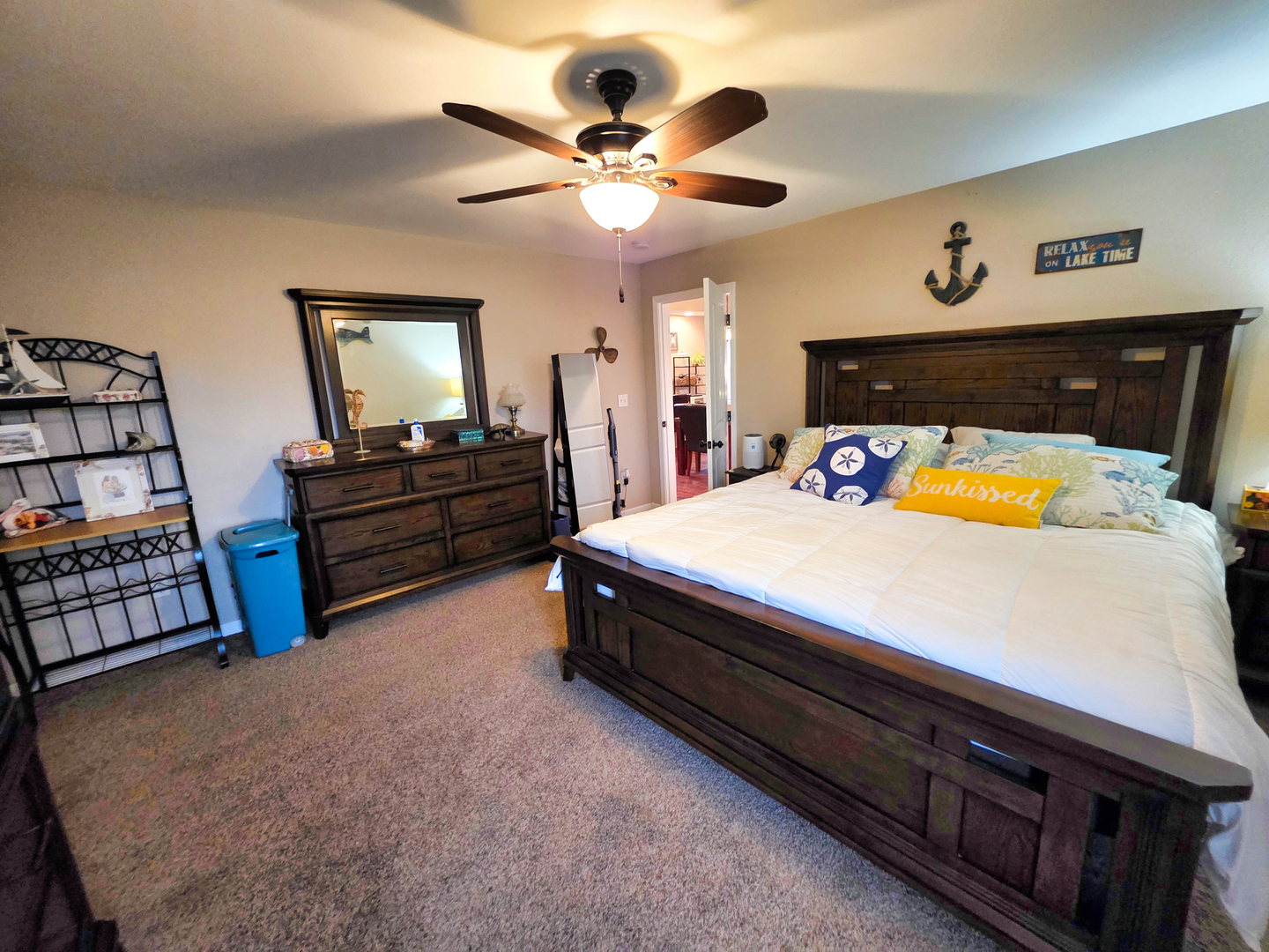 127 Flora Avenue Flora, IL 62839 - Photo 56 of 88 a bedroom with a bed and a chandelier