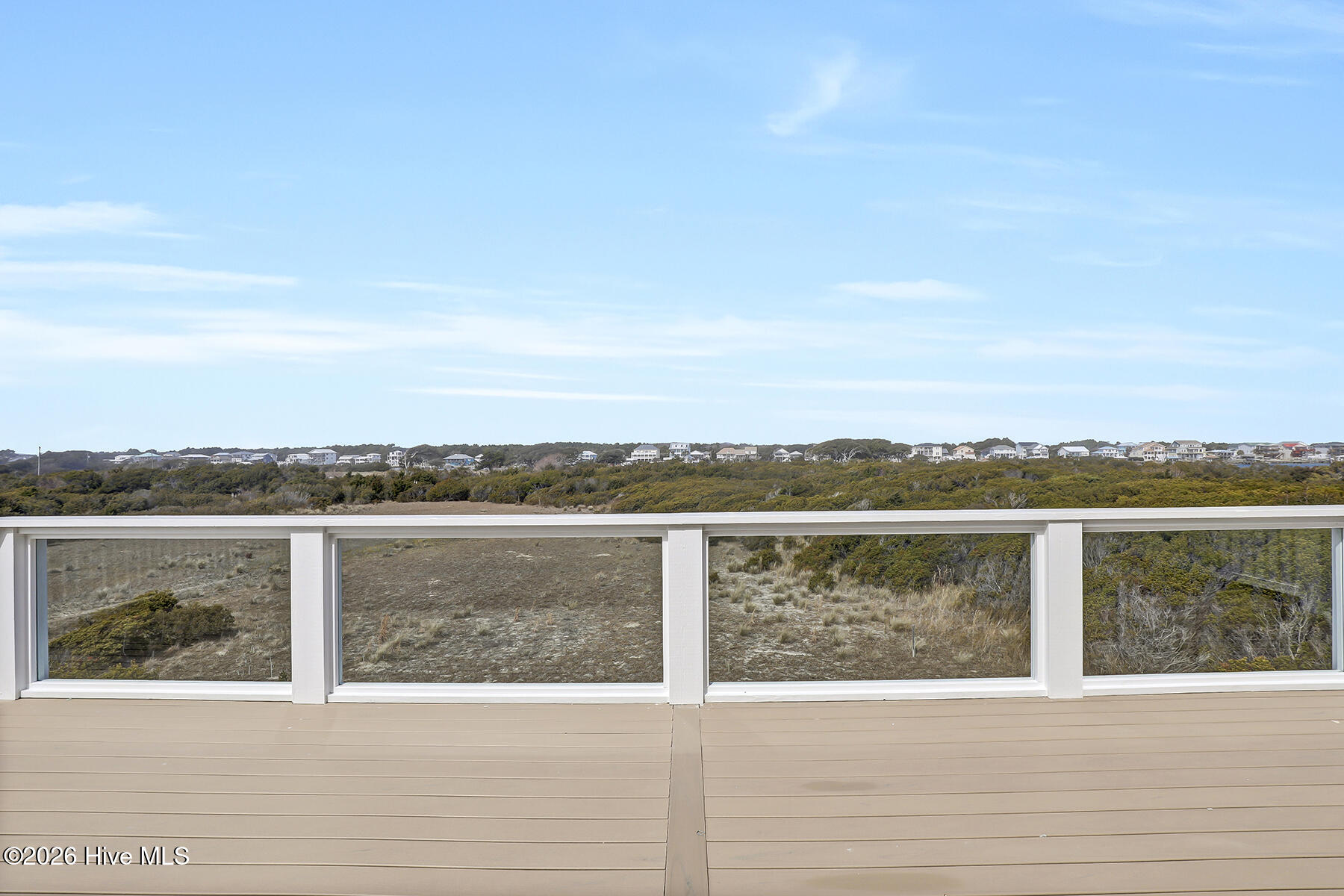 1519 New River Inlet Road North Topsail Beach, NC 28460 - Photo 11 of 63 Rear Deck Glass Panels