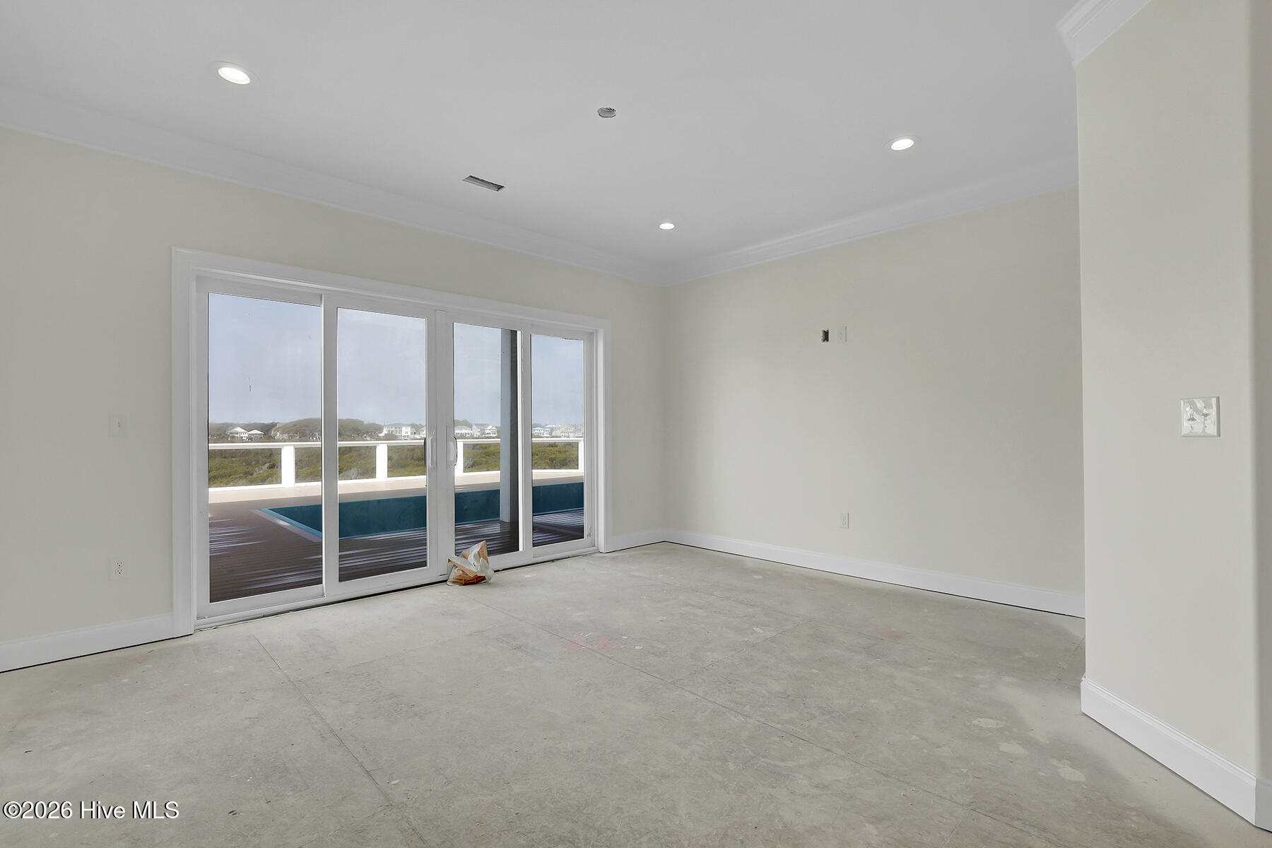 1519 New River Inlet Road North Topsail Beach, NC 28460 - Photo 18 of 63 Rear First Level Bedroom