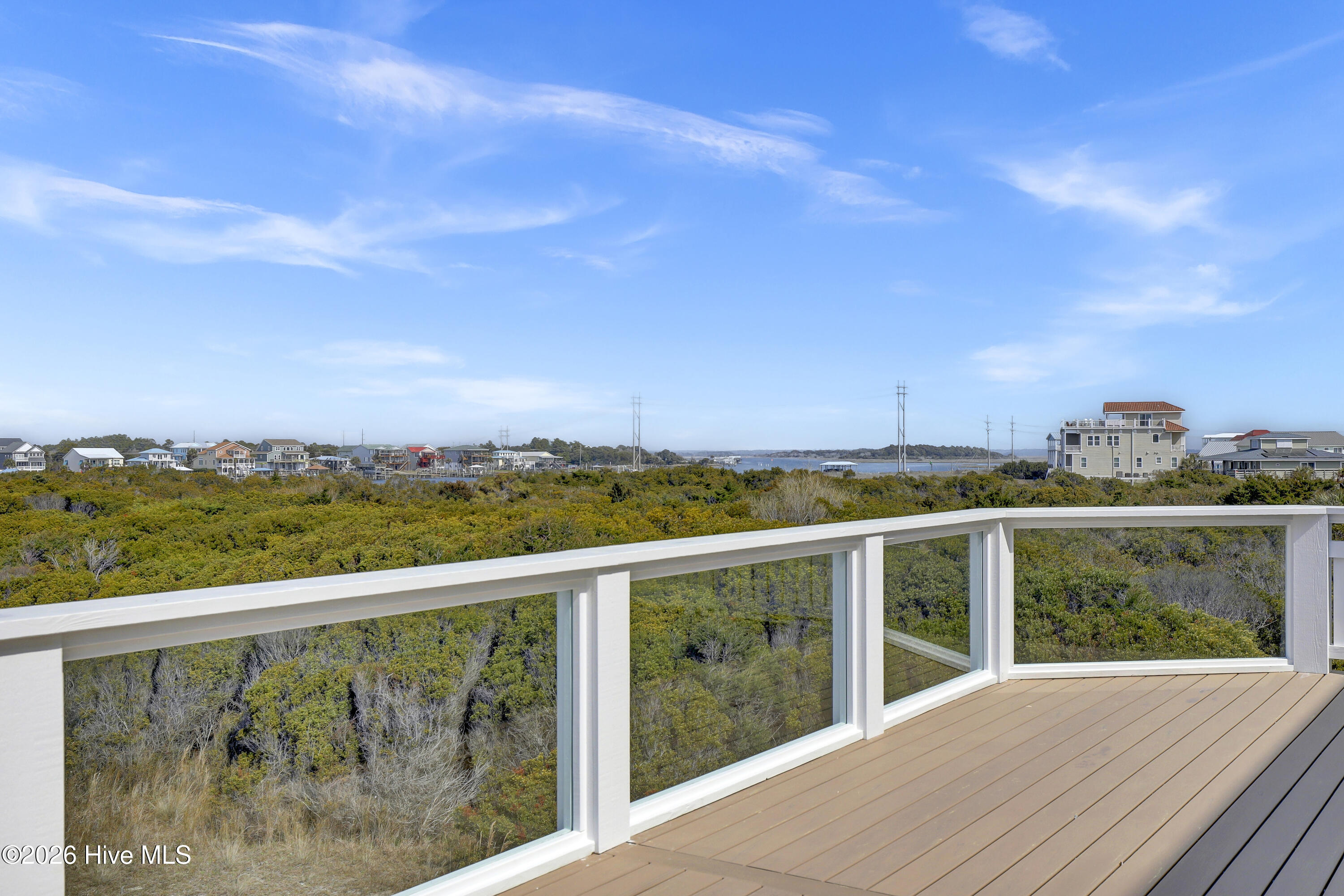 1519 New River Inlet Road North Topsail Beach, NC 28460 - Photo 46 of 63 Glass Panels Rear Deck