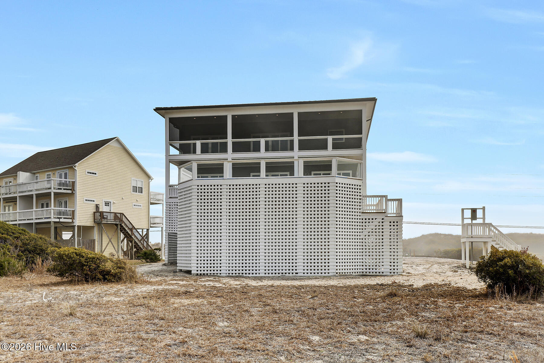 1519 New River Inlet Road North Topsail Beach, NC 28460 - Photo 3 of 63 Rear Deck Enclosure