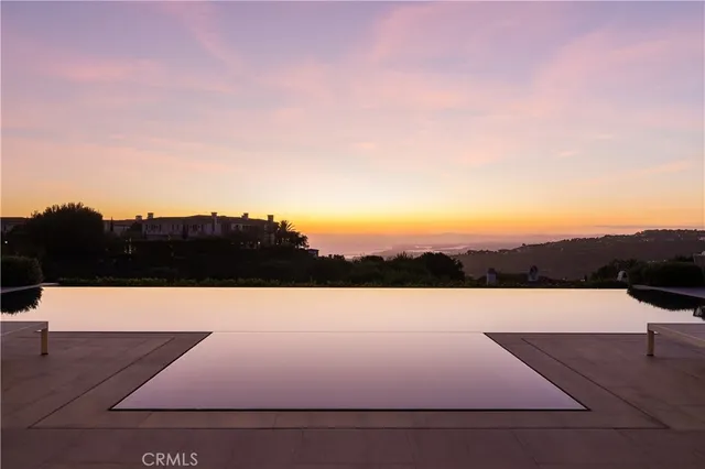 a view of an outdoor space with mountain view