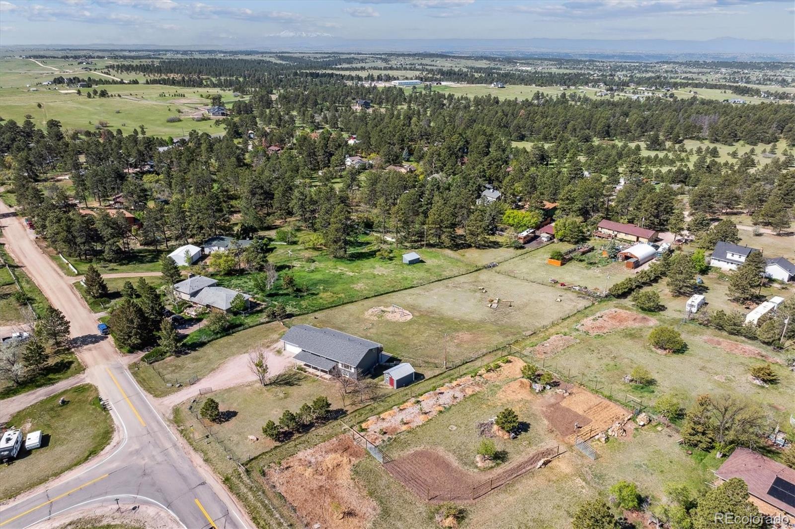 36901 View Ridge Drive Elizabeth, CO 80107 - Photo 2 of 31 an aerial view of a house