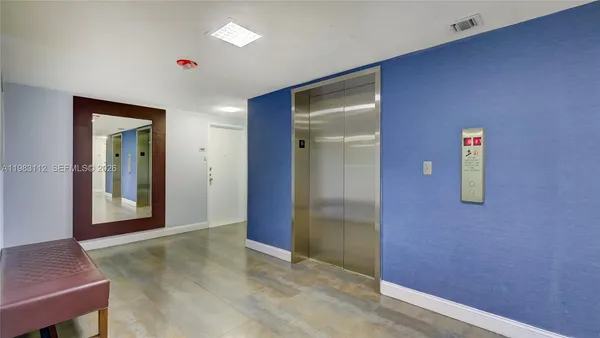 a view of livingroom with front door
