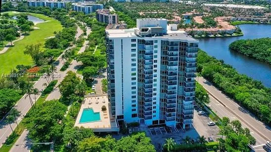 an aerial view of multiple houses