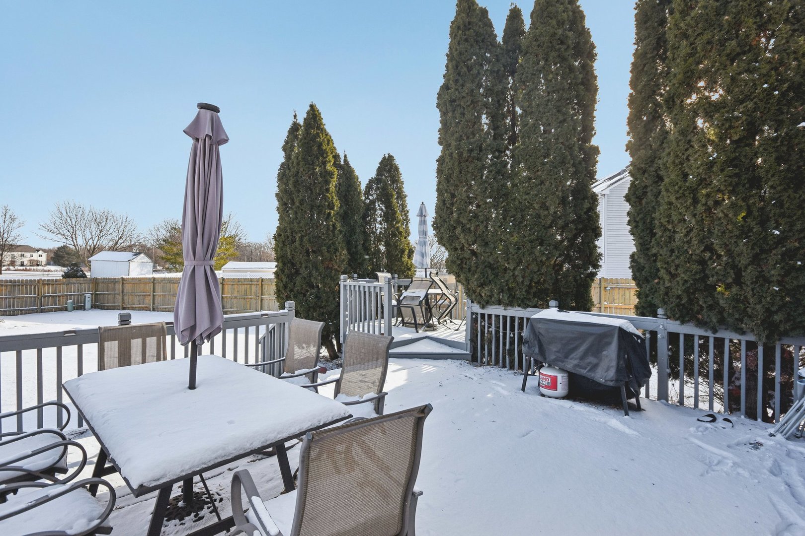 521 Ivory Lane Bartlett, IL 60103 - Photo 22 of 28 a view of a roof deck with furniture