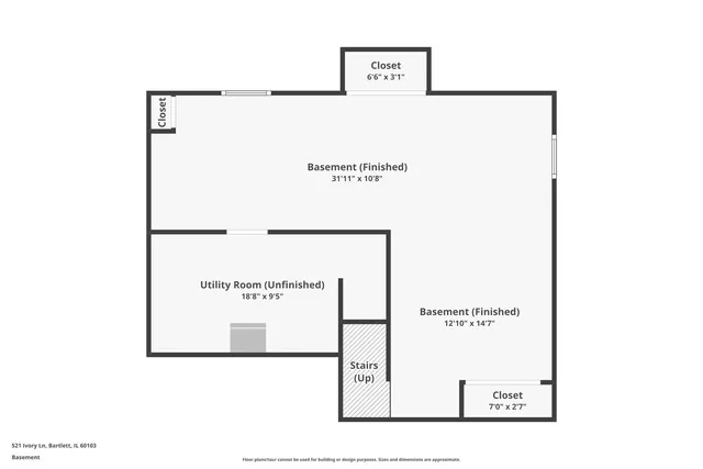 $474,900 | 521 Ivory Lane, Bartlett, IL 60103