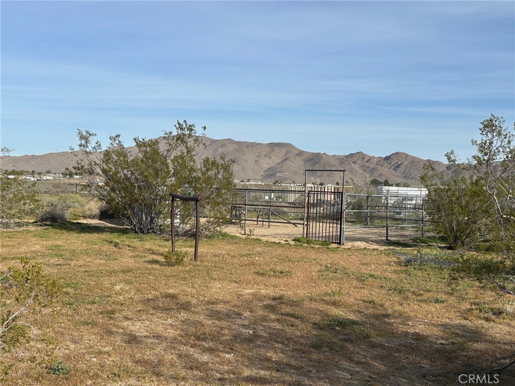 9772 Alamo Road Lucerne Valley, CA 92356 - Photo 18 of 24 a view of an outdoor space