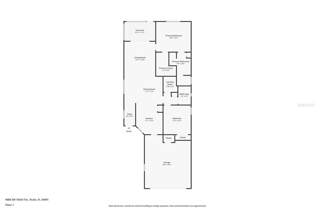 9680 Southwest 103rd Terrace Ocala, FL 34481 - Photo 24 of 24 a picture of a room with wall window