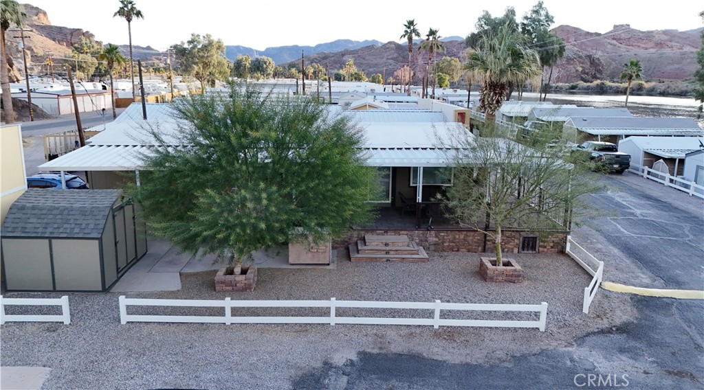 451 Parker Dam Road, Unit B1 Parker Dam, CA 92267 - Photo 24 of 36 an outdoor space with patio