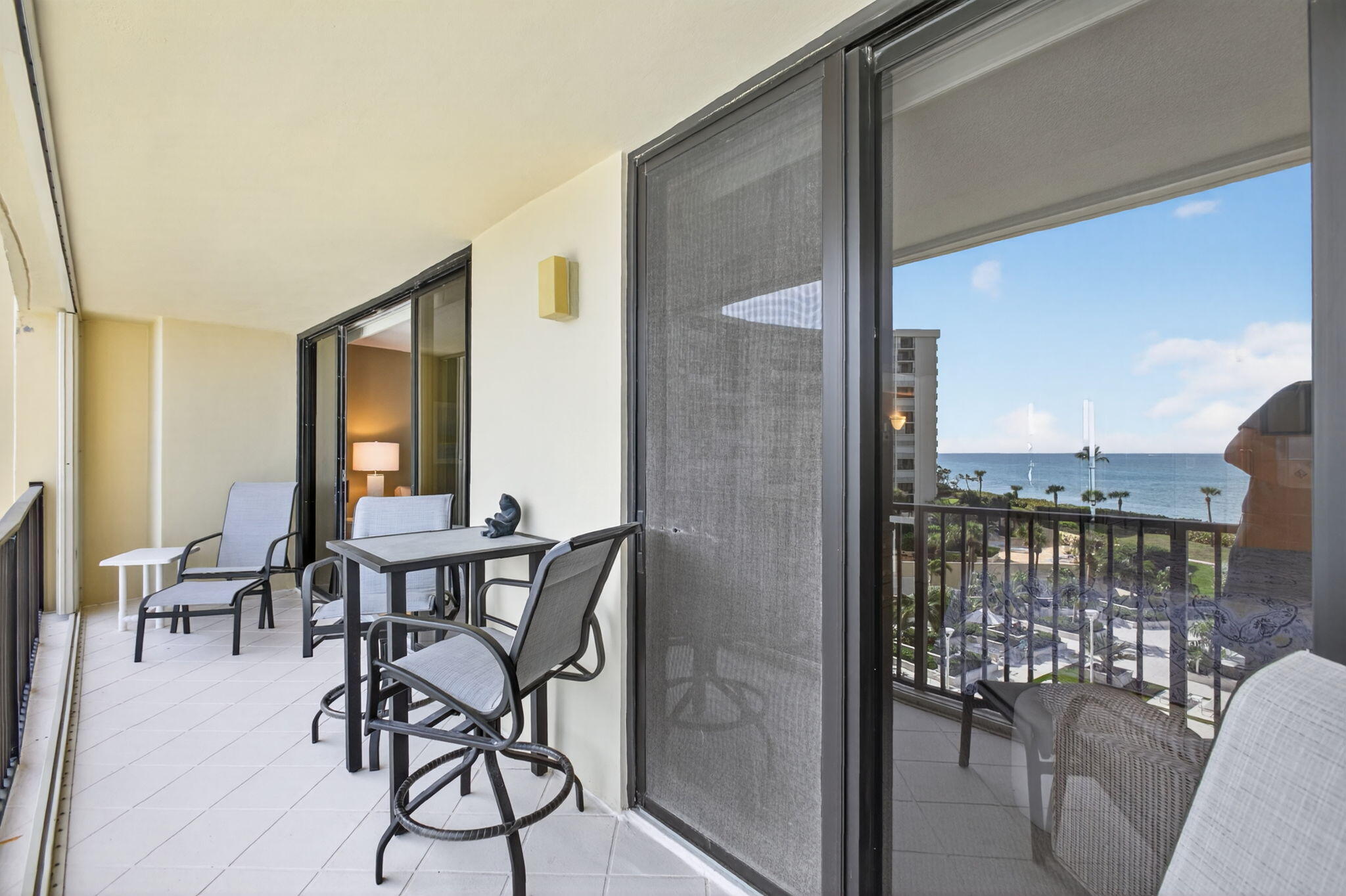 200 Ocean Trail Way, Unit 405 Jupiter, FL 33477 - Photo 29 of 46 a view of a balcony with chairs
