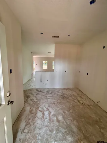 a view of empty room