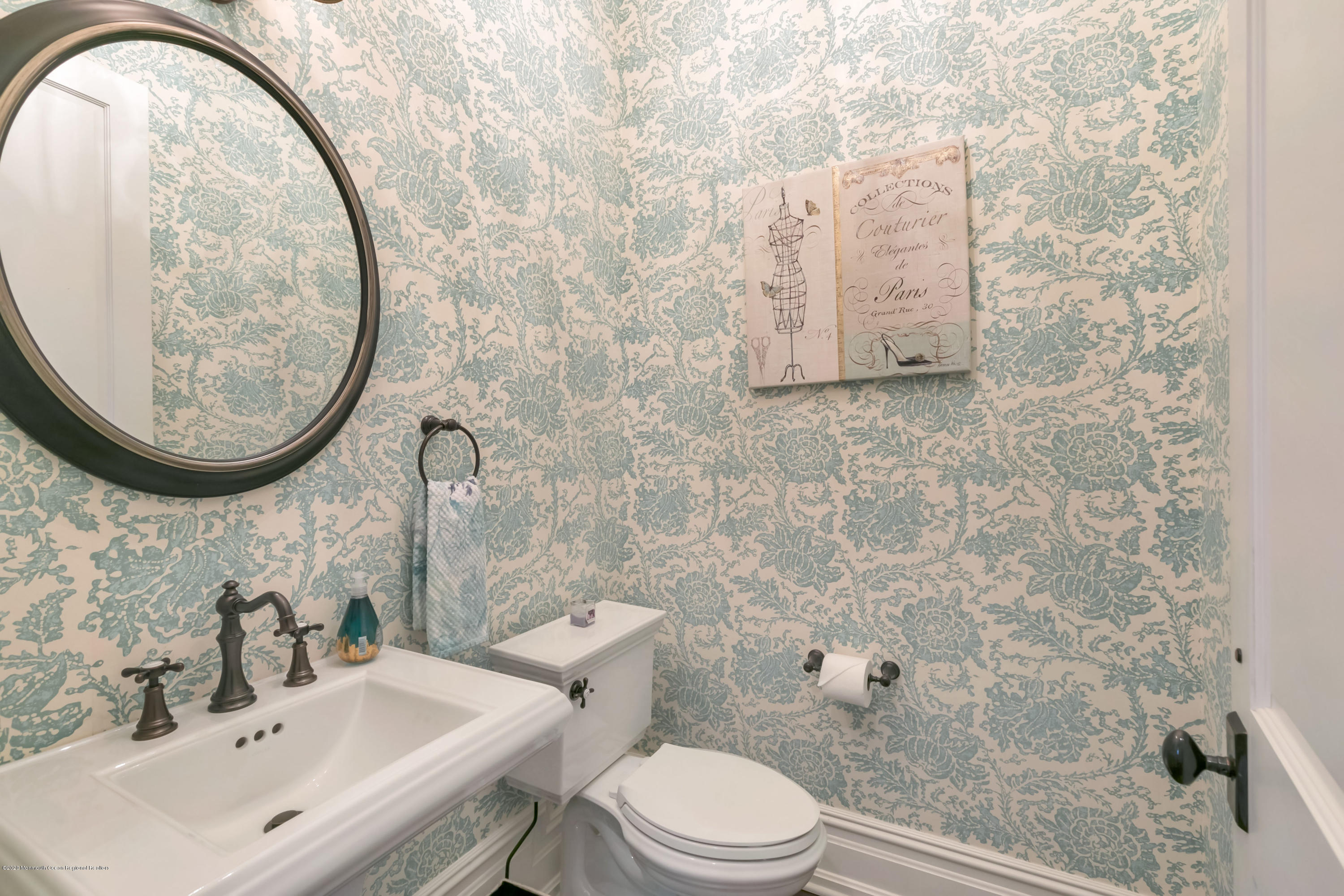152 Black Point Road Rumson, NJ 07760 - Photo 23 of 56 Front Hall powder room