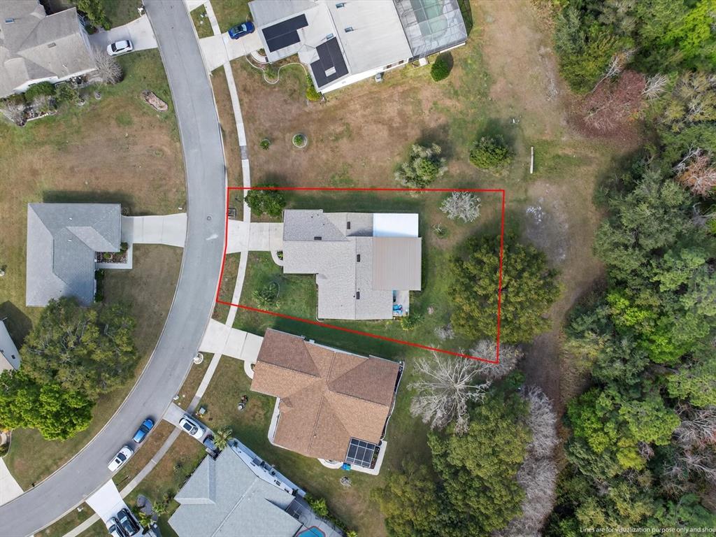 11321 Scenic View Lane Orlando, FL 32821 - Photo 3 of 29 an aerial view of a house with outdoor space