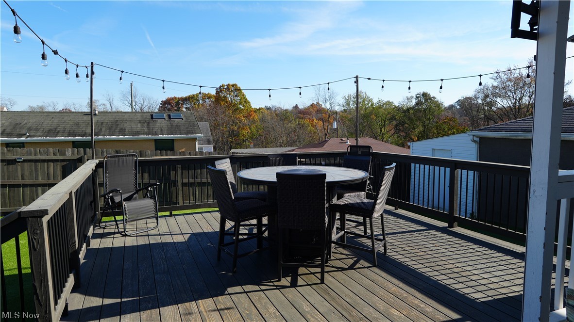 174 Powers Road Weirton, WV 26062 - Photo 6 of 33 View of wooden deck