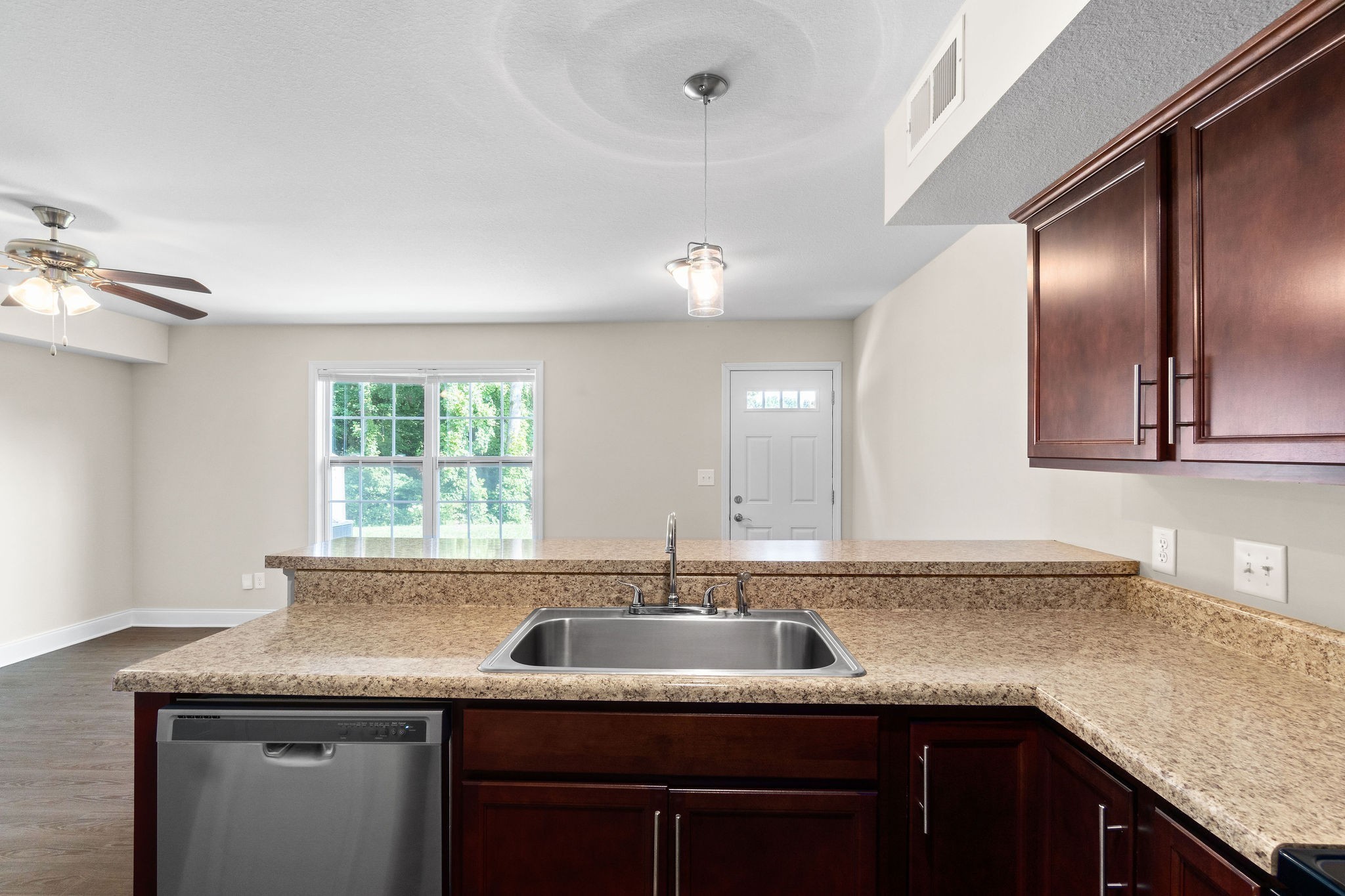 1552 Tylertown Road, Unit 104 Clarksville, TN 37040 - Photo 13 of 21 a kitchen with a sink and a window