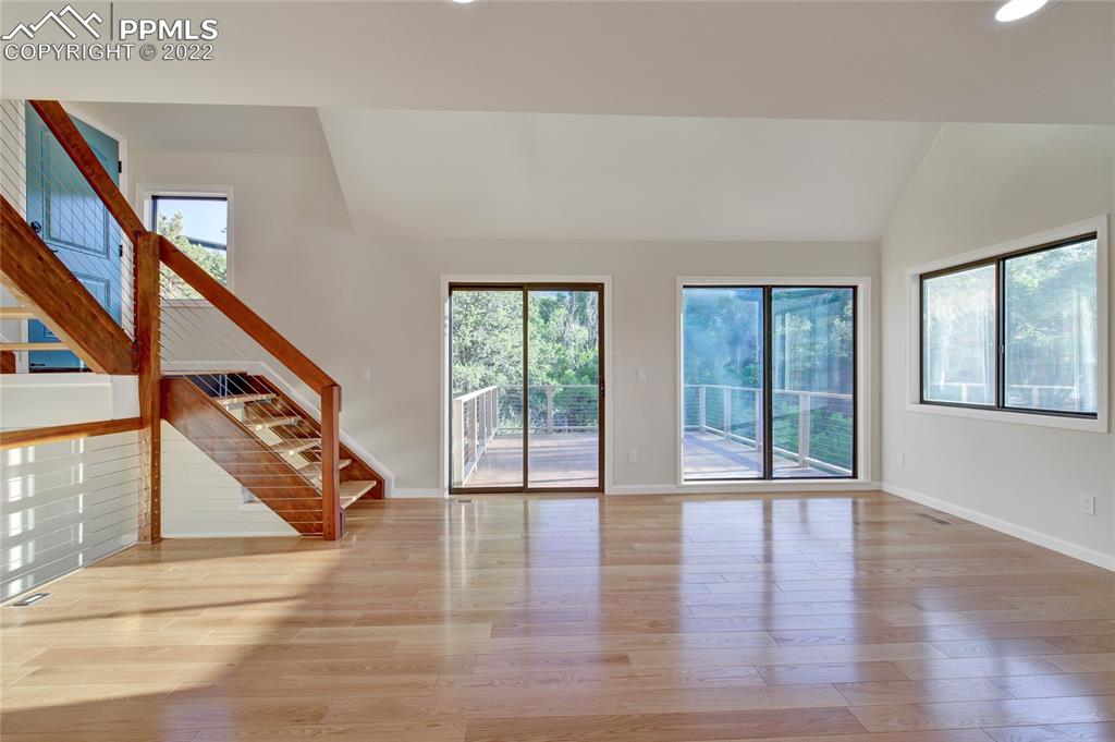 9 Sutherland Road Manitou Springs, CO 80829 - Photo 8 of 31 a view of an entryway with wooden floor