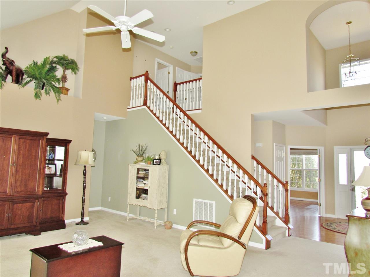 101 Mickleson Ridge Drive Raleigh, NC 27603 - Photo 24 of 25 a view of entryway and hall with wooden floor