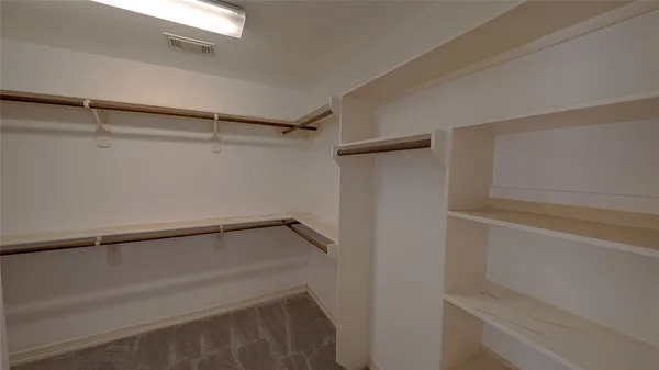 a view of walk in closet