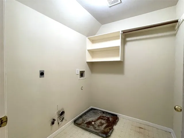 a bathroom with a window