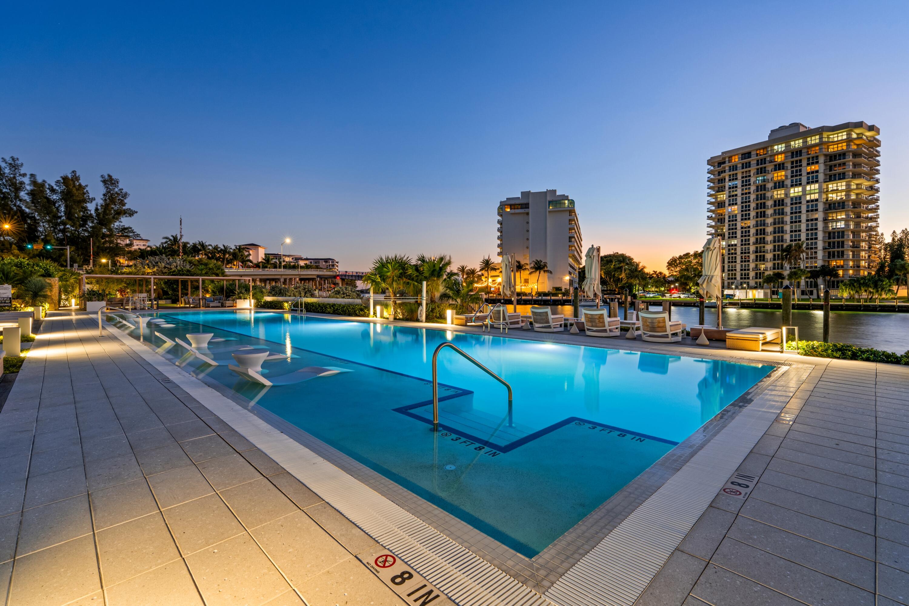 725 South Ocean Boulevard, Unit 101 Boca Raton, FL 33432 - Photo 48 of 65 BOCA BEACH RESIDENCES POOL