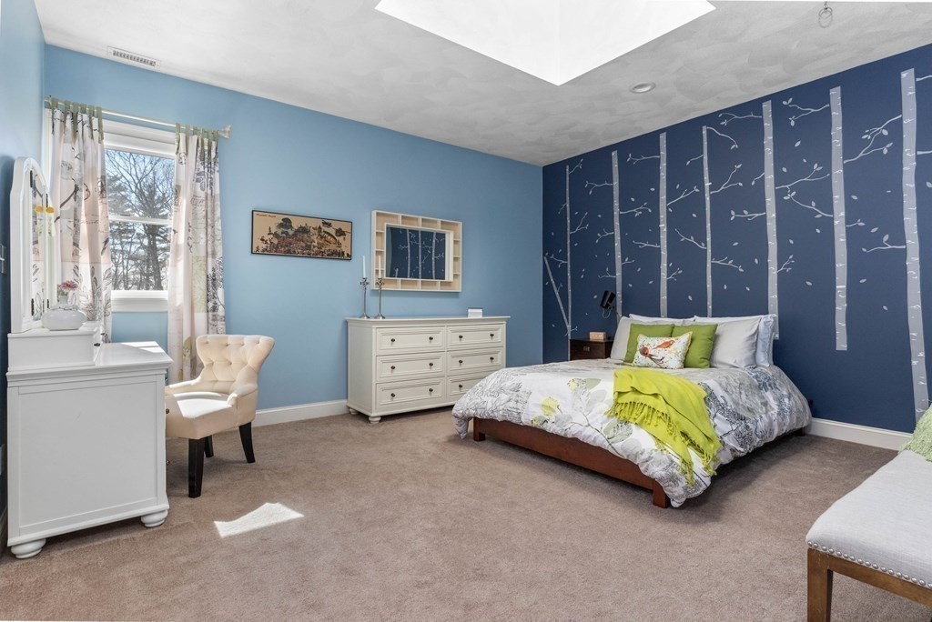 19 A Bayns Hill Road Boxford, MA 01921 - Photo 25 of 41 a bedroom with a bed chair and window