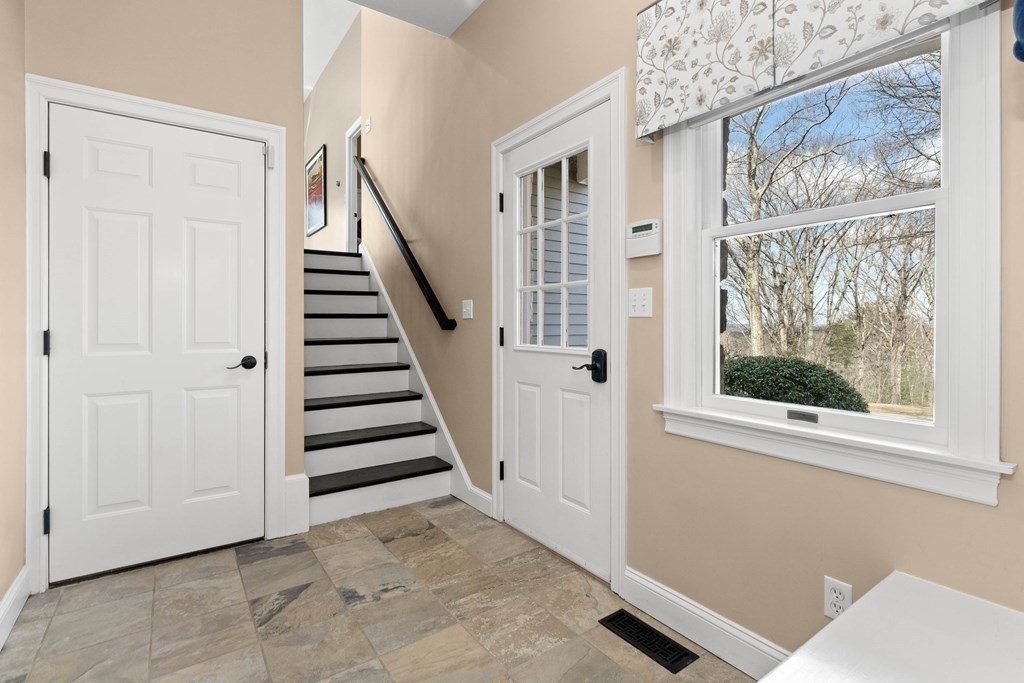 19 A Bayns Hill Road Boxford, MA 01921 - Photo 34 of 41 a view of a hallway with windows and entryway