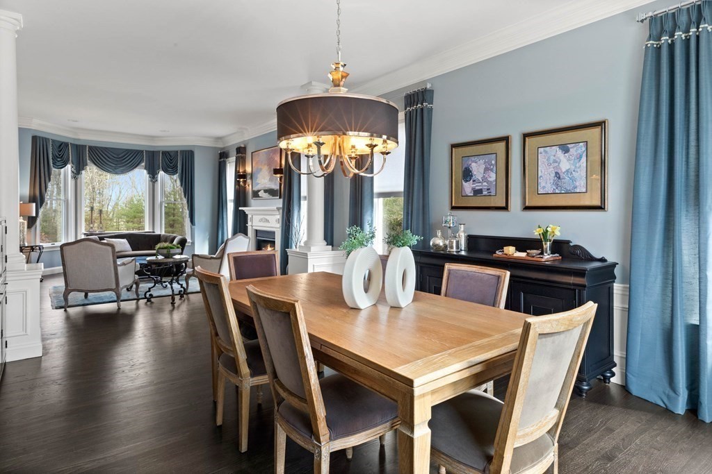 19 A Bayns Hill Road Boxford, MA 01921 - Photo 5 of 41 a view of a dining room with furniture window and outside view