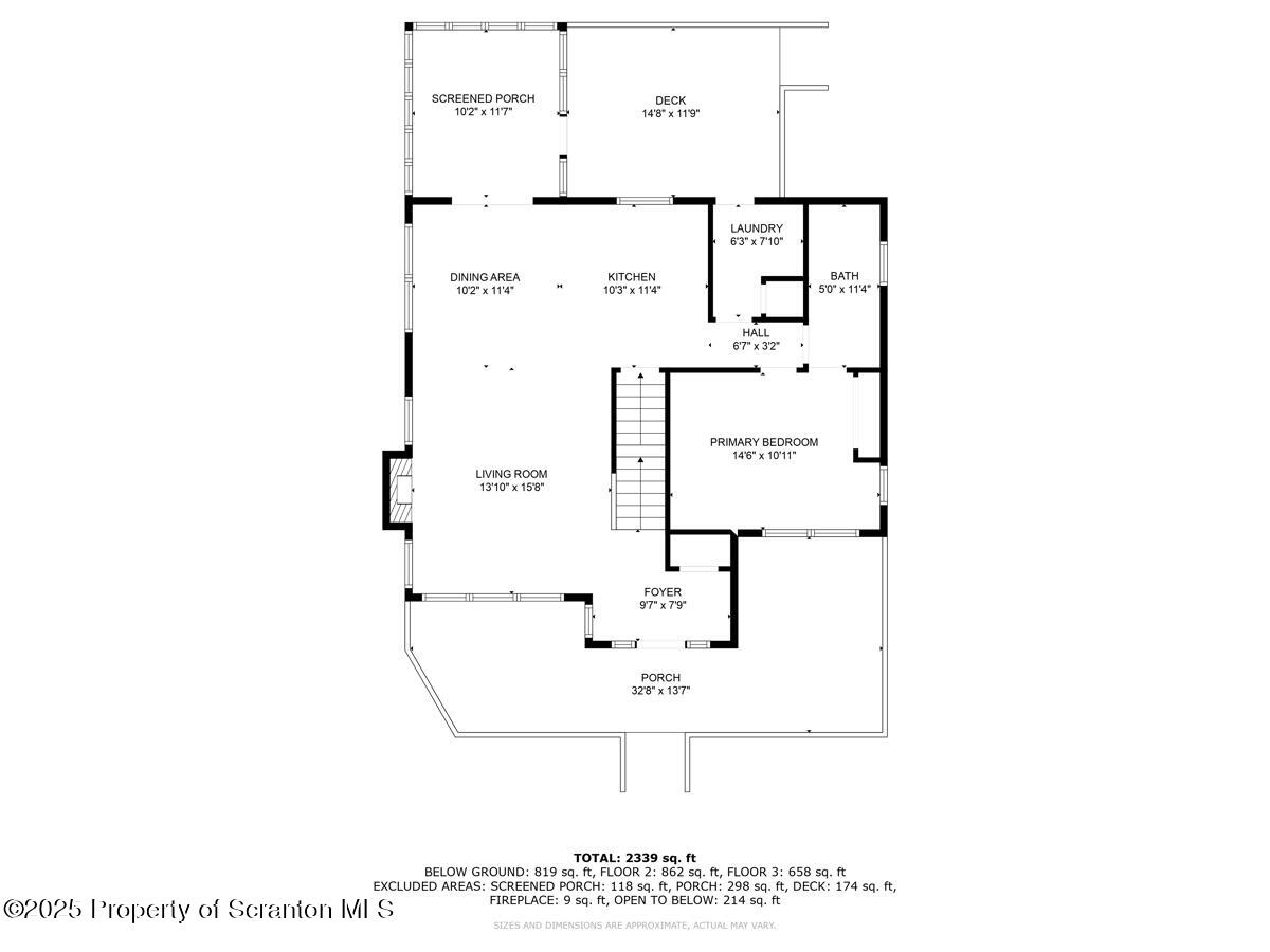7 Sheffick Road, Unit 707 Gouldsboro, PA 18424 - Photo 3 of 44 2nd_floor_7_sheffick_road_clifton_townsh