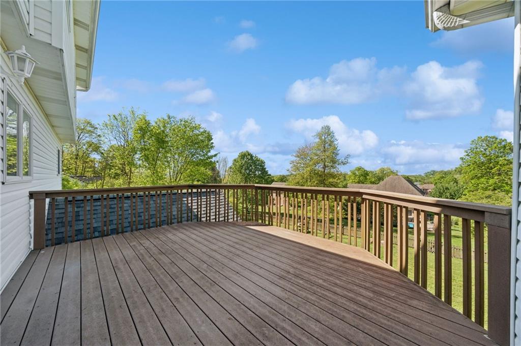 481 Sawmill Road Greensburg, PA 15601 - Photo 13 of 39 a view of balcony with wooden floor