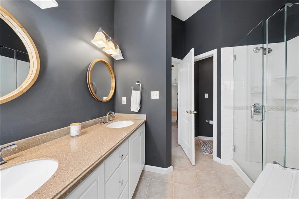 481 Sawmill Road Greensburg, PA 15601 - Photo 22 of 39 a bathroom with a sink and a mirror