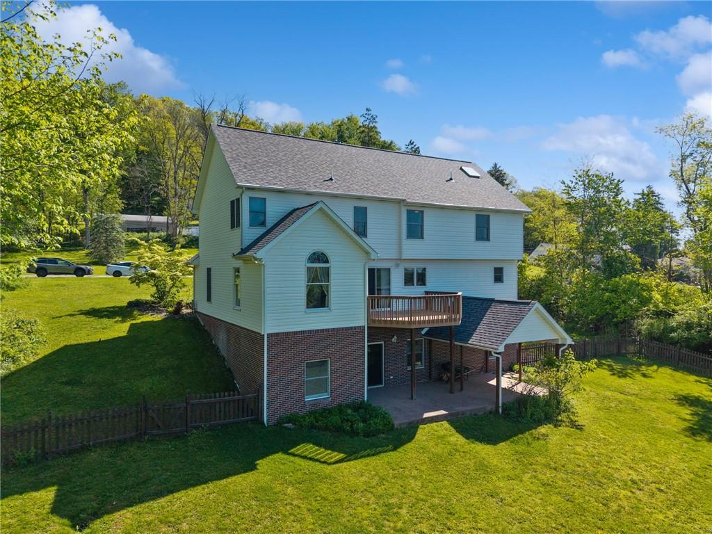 481 Sawmill Road Greensburg, PA 15601 - Photo 36 of 39 a aerial view of a house with swimming pool yard and patio