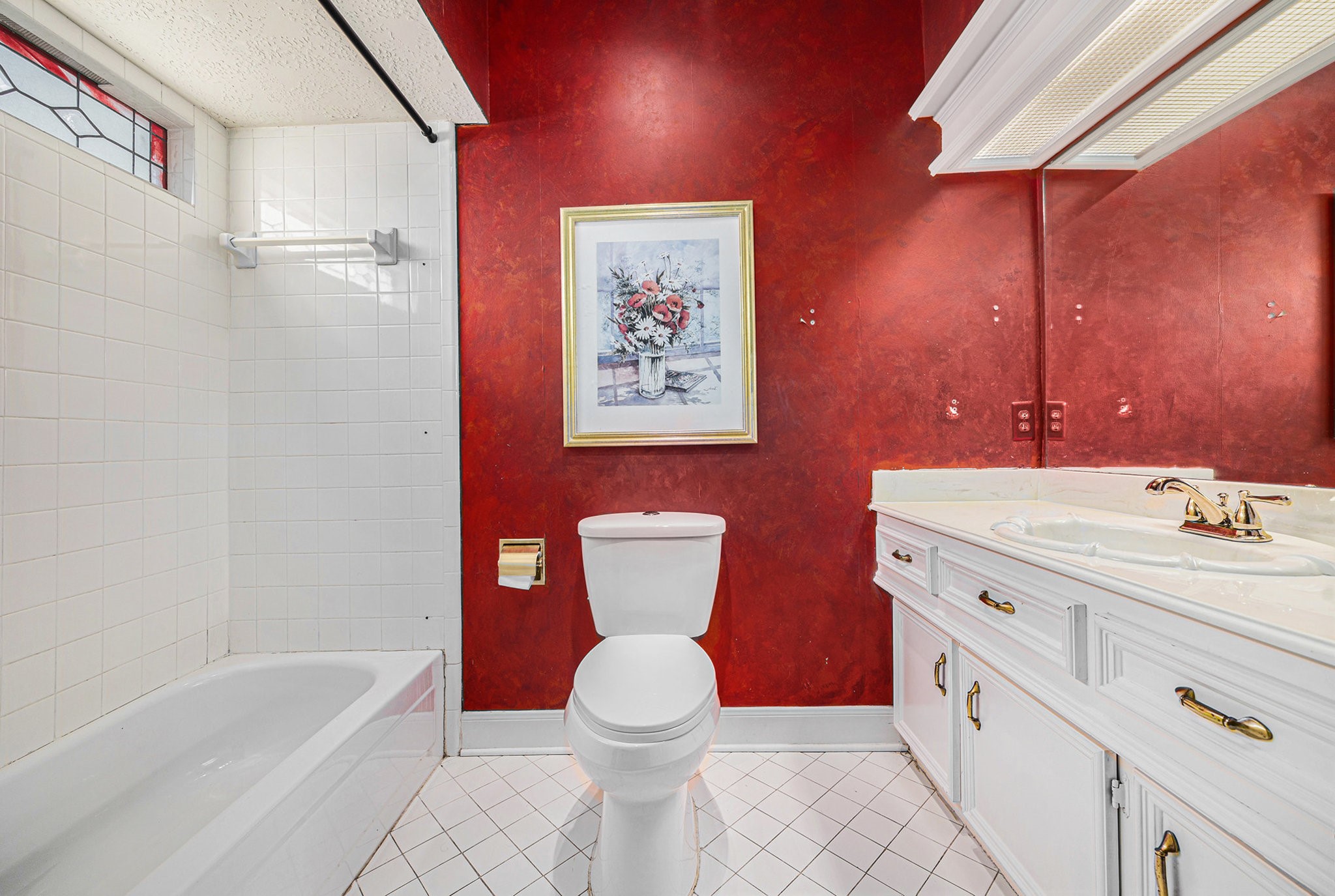 7415 Naremore Drive Spring, TX 77379 - Photo 43 of 47 a bathroom with a toilet sink and mirror