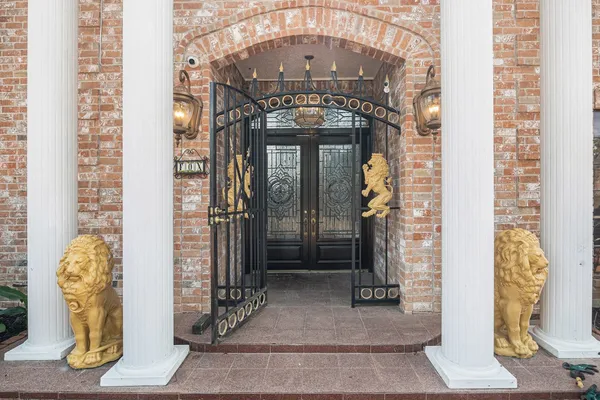 a kitchen with stainless steel appliances granite countertop a stove and a refrigerator