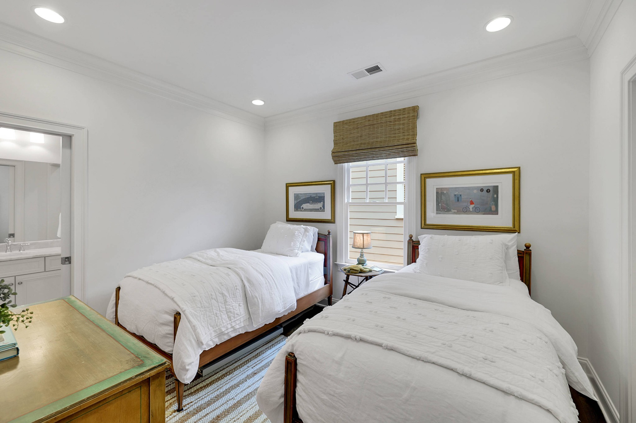 2012 General Martin Lane Franklin, TN 37064 - Photo 43 of 66 a bedroom with two beds and painting on the wall