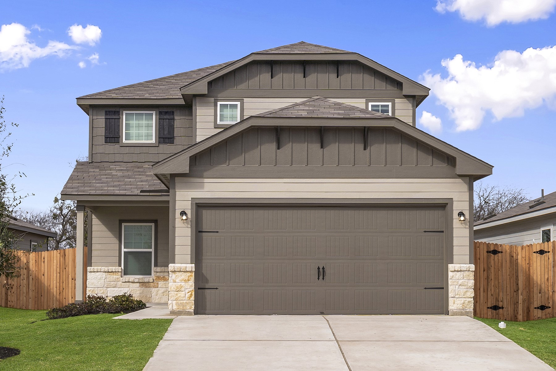 14408 Wahlbergs Way Elgin, TX 78621 - Photo 1 of 14 a view of a house with a yard