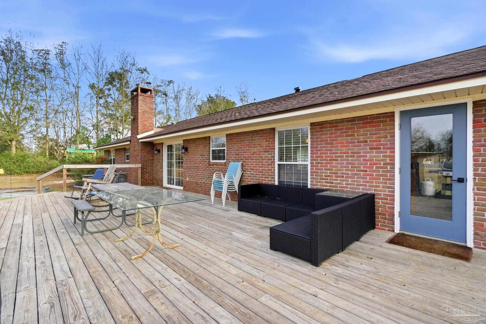 690 Cooley Road Cantonment, FL 32533 - Photo 44 of 64 a view of a patio on the roof deck