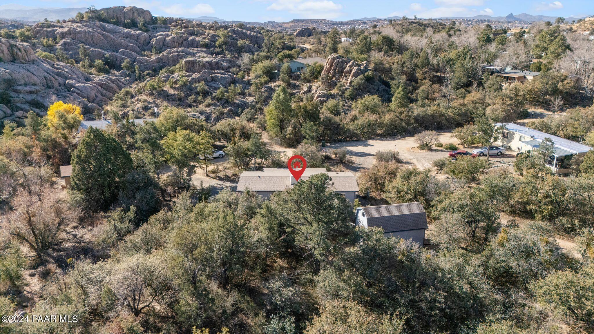 1538 Private Road Prescott, AZ 86301 - Photo 39 of 42 Aerial