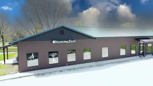 a view of backyard and tree