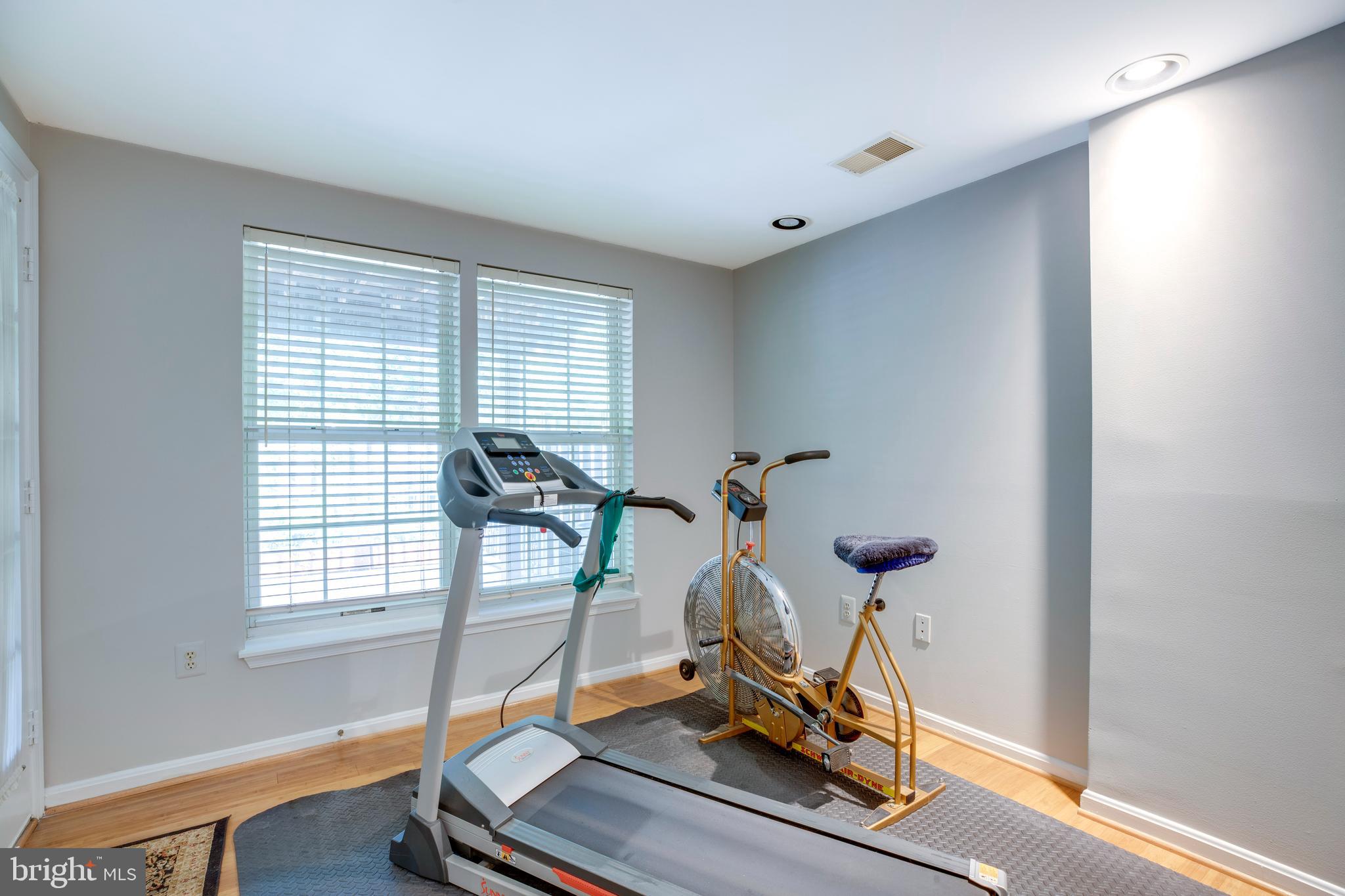 5909 Rinard Drive Centreville, VA 20120 - Photo 24 of 46 a view of a room with gym equipment