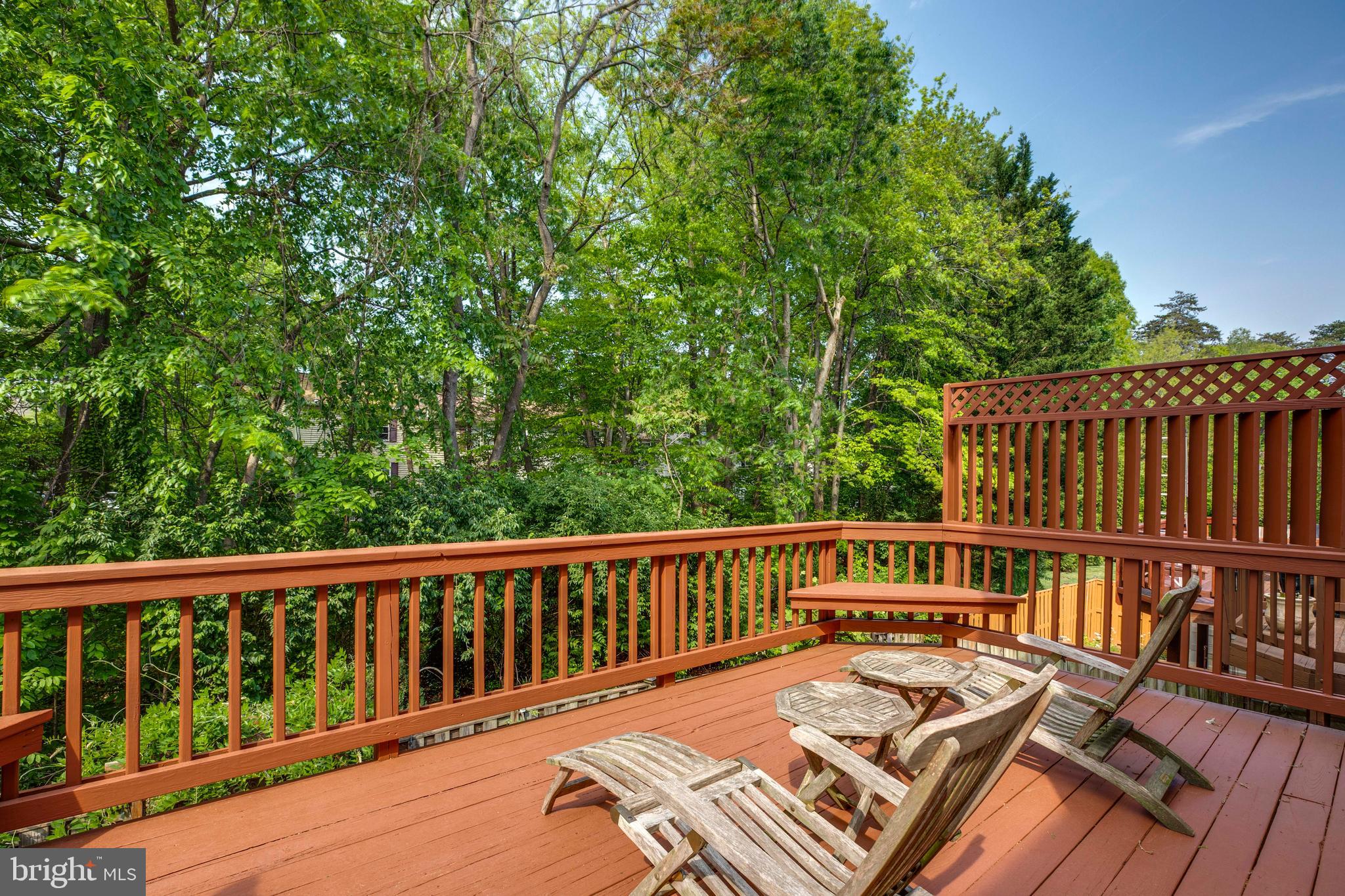 5909 Rinard Drive Centreville, VA 20120 - Photo 43 of 46 a view of a wooden deck