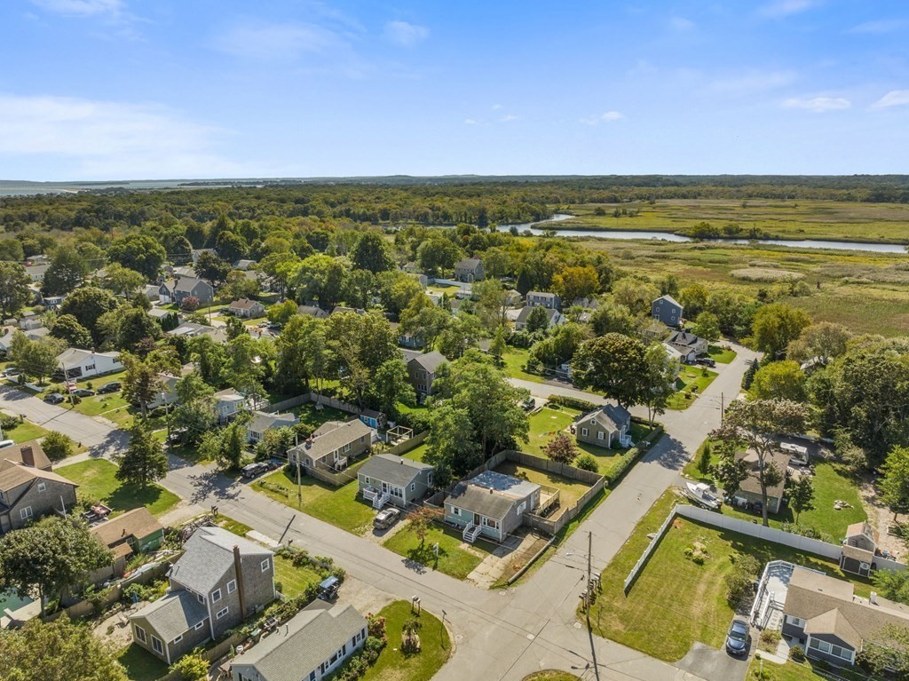 159 Arnold Road Marshfield, MA 02050 - Photo 18 of 22 an aerial view of residential houses with outdoor space and trees