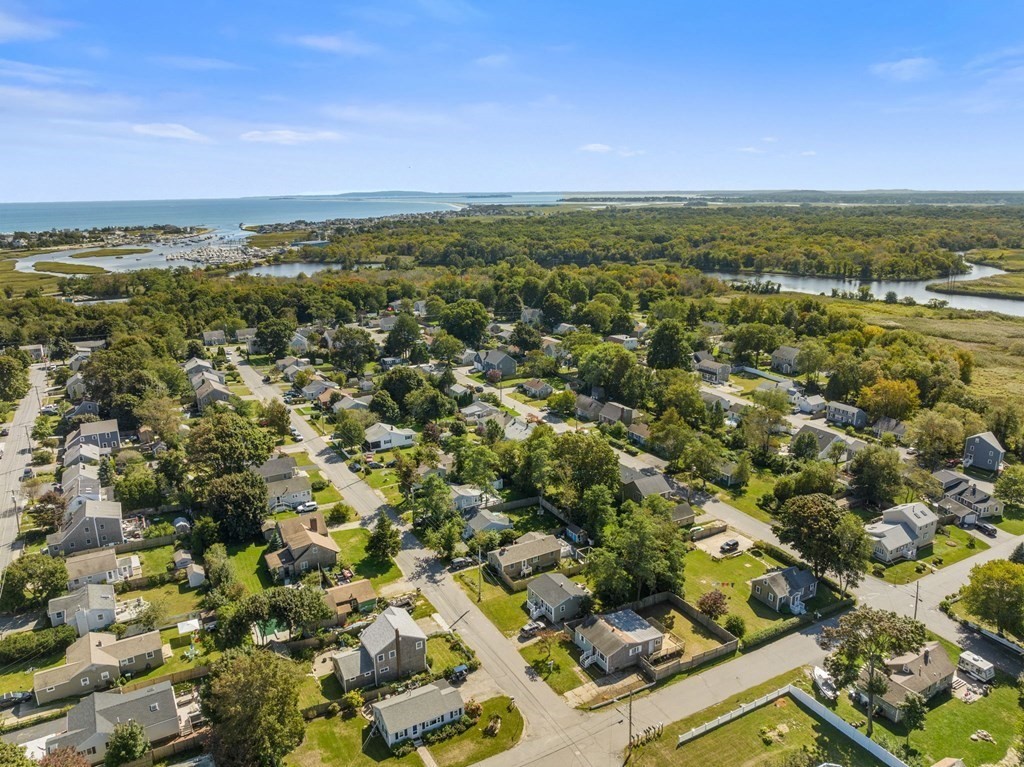159 Arnold Road Marshfield, MA 02050 - Photo 19 of 22 an aerial view of residential houses with outdoor space and trees