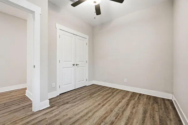 wooden floor in an empty room