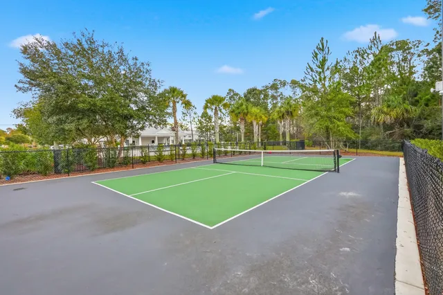 a view of a tennis court