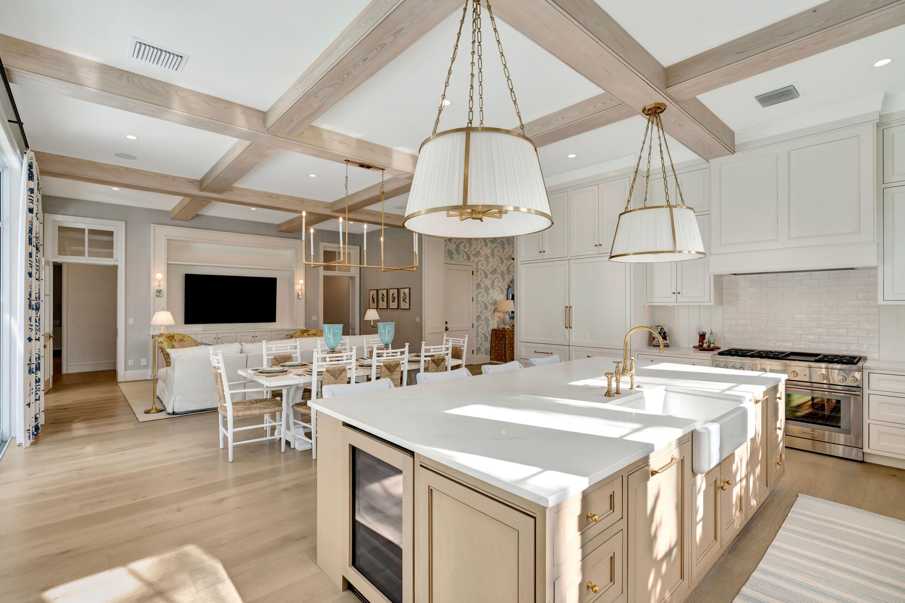 185 Birkdale Lane Jupiter, FL 33458 - Photo 16 of 64 a kitchen with a table chairs and a stove