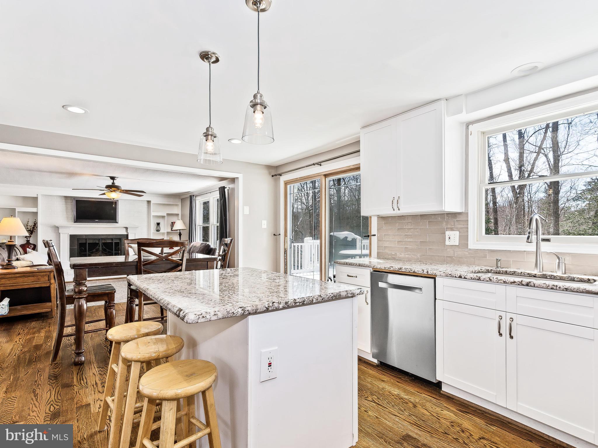 8017 Treasure Tree Court Springfield, VA 22153 - Photo 5 of 29 Kitchen with Natural Light
