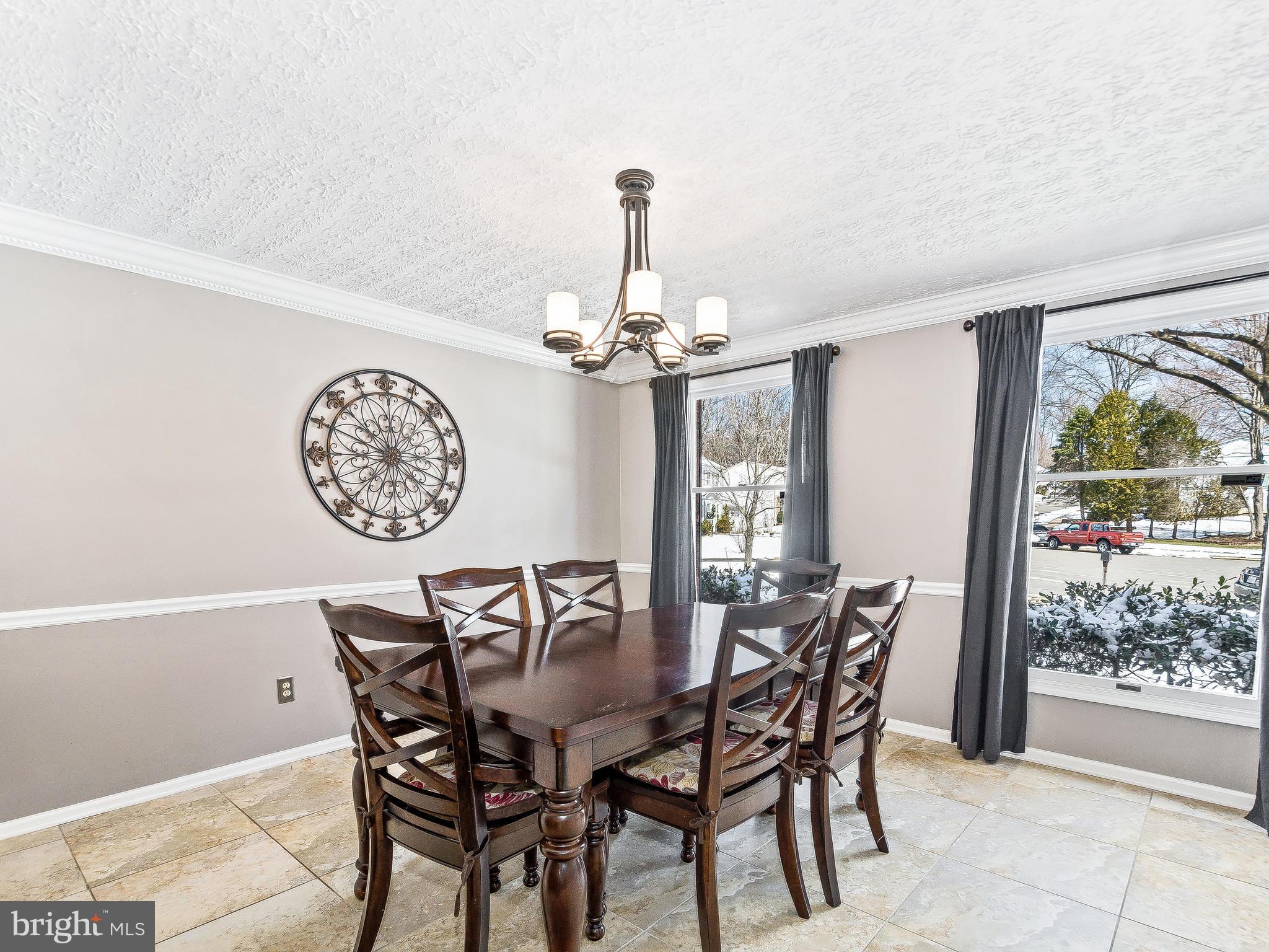 8017 Treasure Tree Court Springfield, VA 22153 - Photo 7 of 29 Dining Room with Beautiful Windows