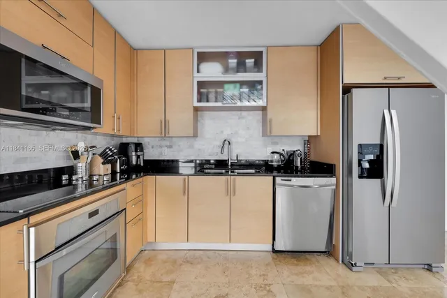 a view of a balcony with city view